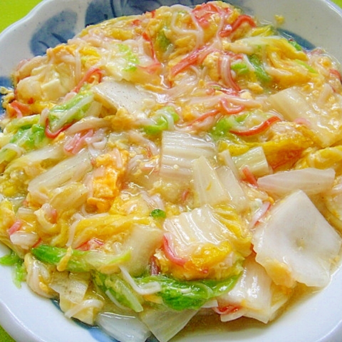 白菜とカニカマの中華煮 レシピ 作り方 By Mint74 楽天レシピ